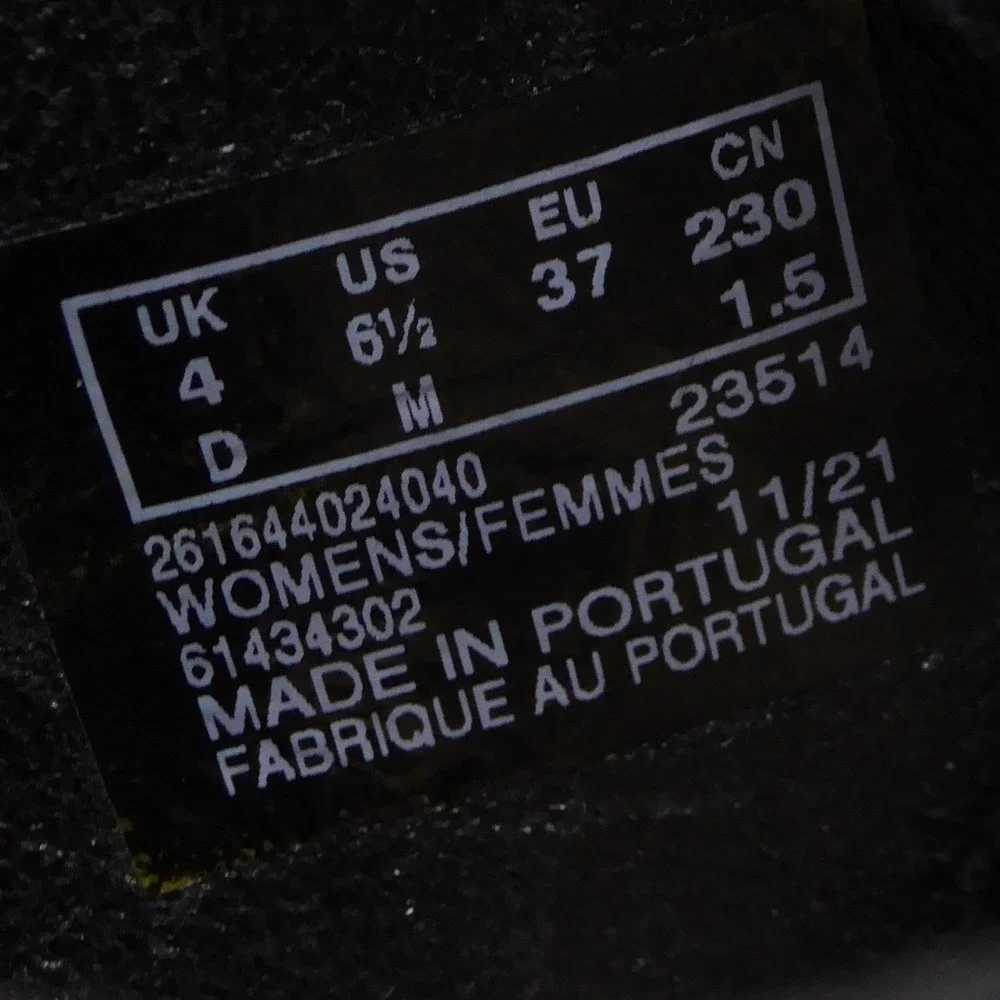 Clarks Women Originals Wallabee Shoes Boots Black Suede Heeled Platform 6.5M